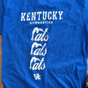 Gildan Vintage Blue University of Kentucky Gymnastics Tee Small